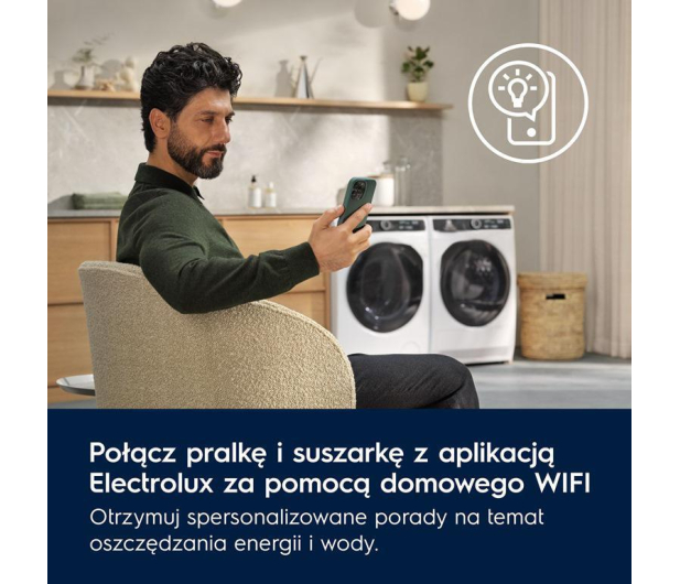 Pralka Electrolux EW7F5482CP SteamCare 700 8kg 1400obr SteamCare Connected+ SmartSelect - 1272624 - zdjęcie 6